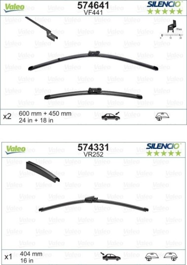Vindusvisker VALEO VAL298N0024