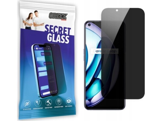 Grizzglass Privacy Glass Grizzglass Secretglass Realme Q3t 5G