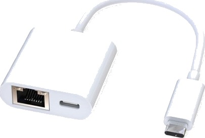 Roline 12.02.1100 Usb 3.2 Gen 2 Type C Rj-45 Hvit