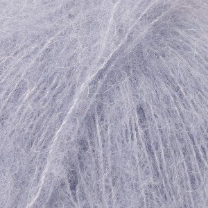 Drops Brushed Alpaca Silk Garn Unicolor 17 Lys Lavendel