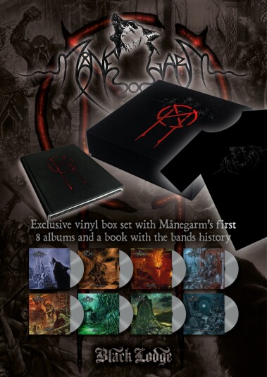 Månegarm Månegarm Boxset + Bok + TShirt Small LP/Vinyl