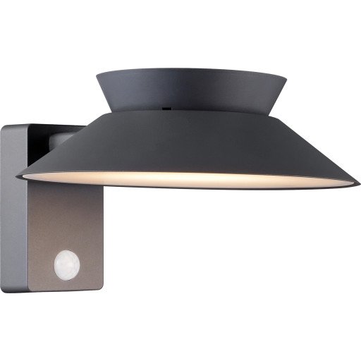 Other Brand Justina vegglampe for utendørsbruk Solcelle 5W m/sensor IP44 - Antrasitt Other Brand Justina vegglampe for utendørsbruk Solcelle 5W m/sensor IP44 - Antrasitt