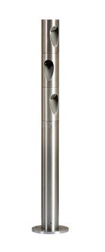 AQUATIQUE 3 LED 350mA 230V 3x1W IP54 400x42mm RUND hage Varm