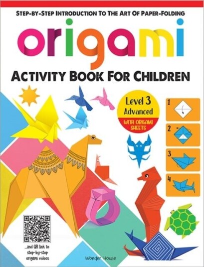 Step by Step Introduction To The Art of Paper Folding Origami Activity Book for Children