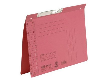 Elba Pendelperm Din A4 Manila Papp 250 G Kvm Rød - For Markedet: D - L - A - Ch - 50 Stk  90421 Ro 