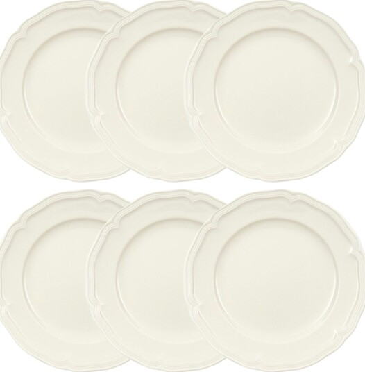 Manoir Sidetallerken 21 cm 6-pk