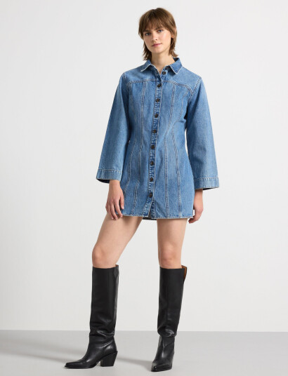 Lindex Dress Denise - Blue - XL Lindex Dress Denise - Blue - XL