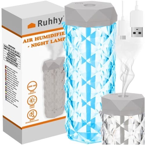 Luftfuktare / Nattlampa LED RGB Luftfuktare / Nattlampa LED RGB