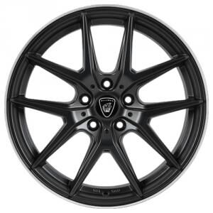 Aluett 86 Matt Black Machined Face 8,5x19 5/112 ET30 B70 Aluett 86 Matt Black Machined Face 8,5x19 5/112 ET30 B70
