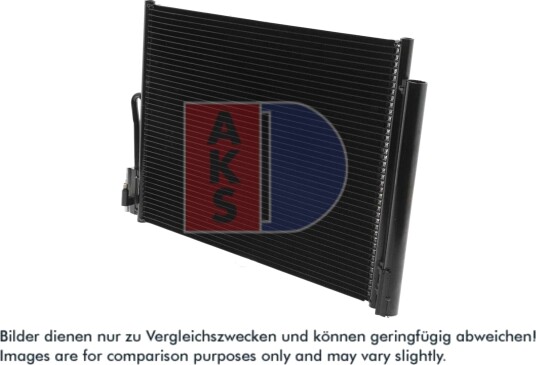 Kondensator klimaanlegg AKS DASIS 152058N Kondensator klimaanlegg AKS DASIS 152058N