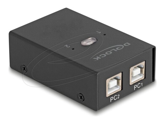 Delock - Usb Switch - 2 Pc To 4 Devices - 6 X Usb 2.0 - Stasjonær