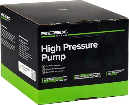 RIDEX REMAN 3918H0027R Høytrykkspumpe