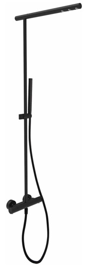 Fima Takdusj Switch F4925 med 3 Dyser Svart Matt