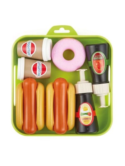 Ecoiffier Play food Play set 8 pieces. Ecoiffier Play food Play set 8 pieces.