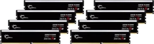 G.Skill Zeta R5 DDR5 6000 256GB CL30 8 pack svart F5 6000R3036G32GE8 G5