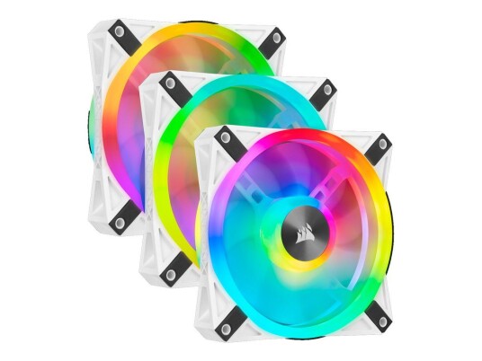 Corsair iCUE QL120 RGB viftesett for systemskap Corsair iCUE QL120 RGB viftesett for systemskap