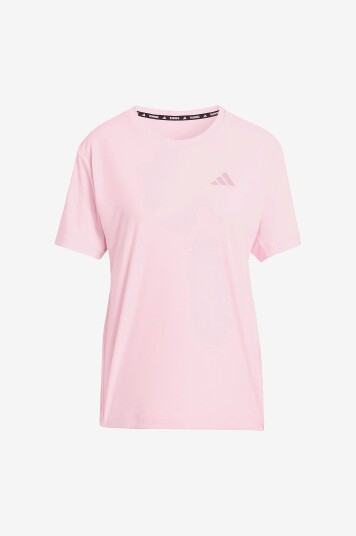 adidas Sport Performance   Løpetopp Run Ess Tee W   Rosa