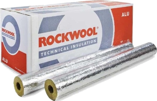 Rockwool Rørskål med Tape 1 m 76mm / 30mm Rockwool Rørskål med Tape 1 m 76mm / 30mm