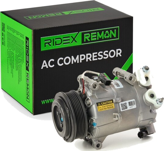 AC-kompressor RIDEX REMAN 447K0518R AC-kompressor RIDEX REMAN 447K0518R