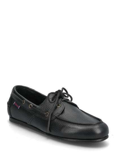 Sebago Owen Tumbled Black 43.5