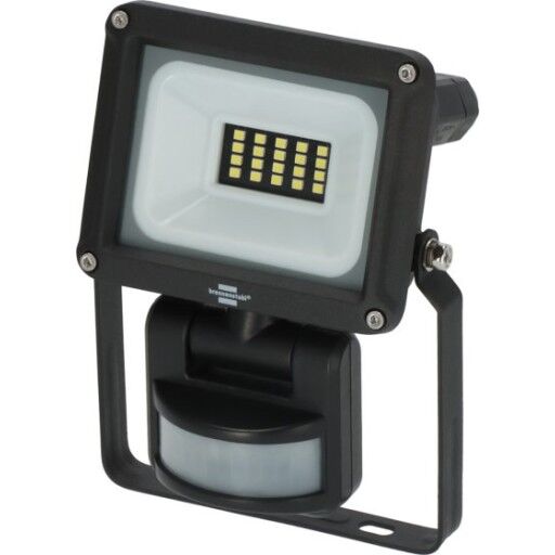 brennenstuhl LED Spotlight JARO 1060 P (LED flomlys for veggmontering for utendørs IP65 10W 1150lm 6500K med bevegelsesdetektor)