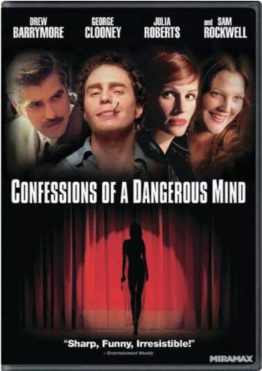Confessions Of A Dangerous Mind DVD Confessions Of A Dangerous Mind DVD