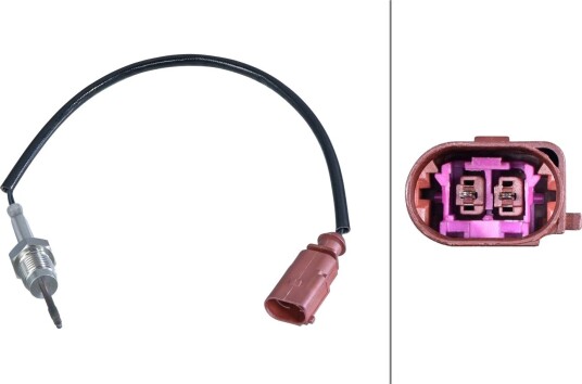 Sensor, eksostemperatur HELLA 6PT 358 284-491 Sensor, eksostemperatur HELLA 6PT 358 284-491