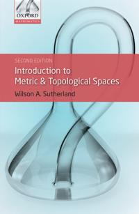 Introduction To Metric And Topological Spaces Av Wilson A. (Emeritus Fellow Of New College Oxford) Sutherland