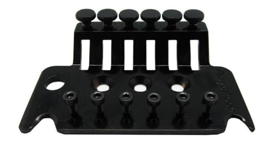 Floyd Rose Original Tremolo Base Plate Svart Frotbpbp