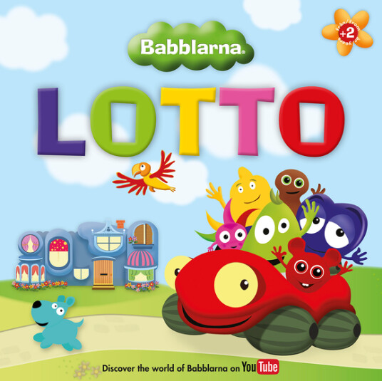 Babblarna Lotto Billedlotteri for Barn med 36 Lottokort