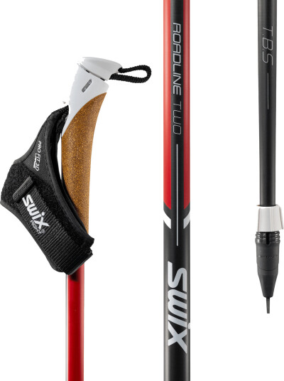 Swix Roller Ski Pole Roadline 3 23 STD 160 cm STD