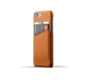 Mujjo Leather Wallet Case, Tegnebog, Apple, iPhone 6 Plus, Solbrun