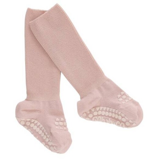 Go Baby Go Gobabygo Krabbesokker I Bambus, Soft Pink