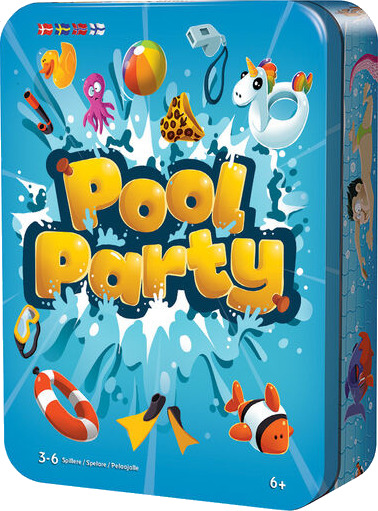 Pool Party Brettspill for Barn - Anbefalt Aldersgruppe 6+ fra Cocktail Games