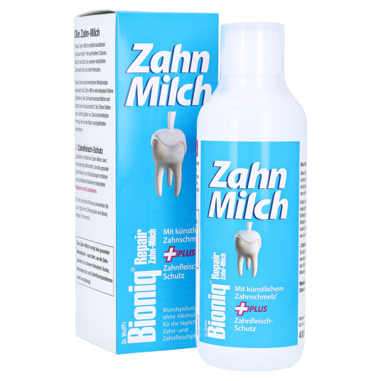 Bioniq Repair Tannmelk Emaljeoppbygging Hydroxyapatite Munnvann 400 ml
