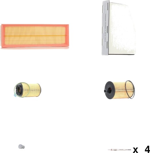 Servicepakke RIDEX 4682P7989