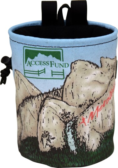 Metolius Climbing Access Fund Comp Chalk Bag Yosemite OneSize, Yosemite