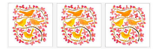 Paperproducts Design DesignServietter Cherry Blossoms Birds 33x33 cm 3 stk 20-pkFlerfargetServietter