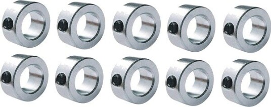 Famotec Justeringsring-Sett For Aksel: 6 Mm M3 10 Stk.