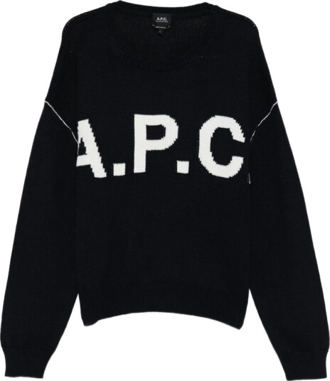 A.p.c. Herre Strikkevarer Blå L,