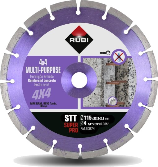 RUBI DIAMANTBLAD SEGMENTERT STT 115 SUPERPRO