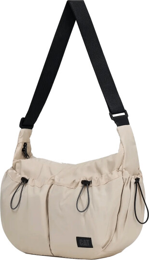 Caterpillar Cat Michigan Crossbody Bag   Urban Young   Beige   15 L