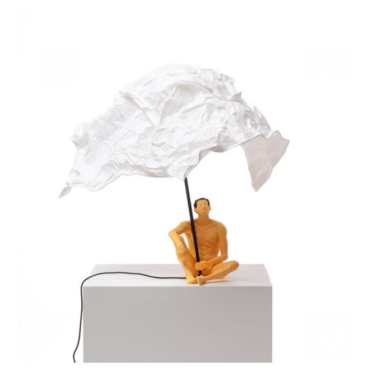 Seletti Love Is A Verb Roby Bordlampe Hvit/ Multifarget Seletti Love Is A Verb Roby Bordlampe Hvit/ Multifarget