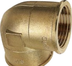 Purafit Vinkl.1X3/4 Mf/Mf.90° .Siliciumbronze.Blyfri.
