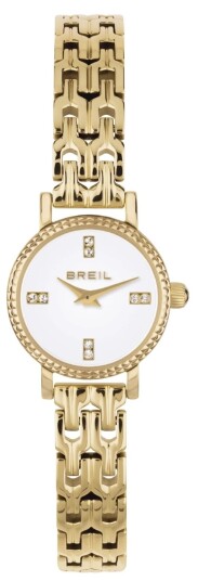 Breil Dameklokke TW2020 Darling Hvit/Gulltonet stål Ø18 mm