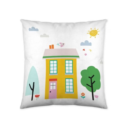 Putetrekk Lemon Ribbon Traffic 50 x 50 cm