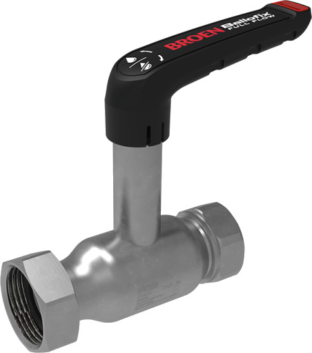 Broen Ballofix Full Flow FZ 5/4x1 1/2SW DN32 høy spindel. Broen Ballofix Full Flow FZ 5/4x1 1/2SW DN32 høy spindel.