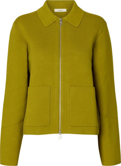 Selected Femme Dame Strikkevarer Gul XS,