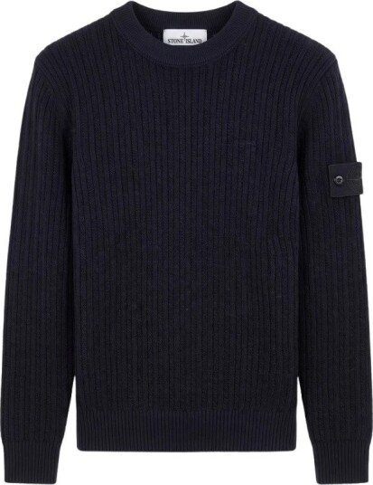 Stone Island Herre Strikkevarer Blå M,