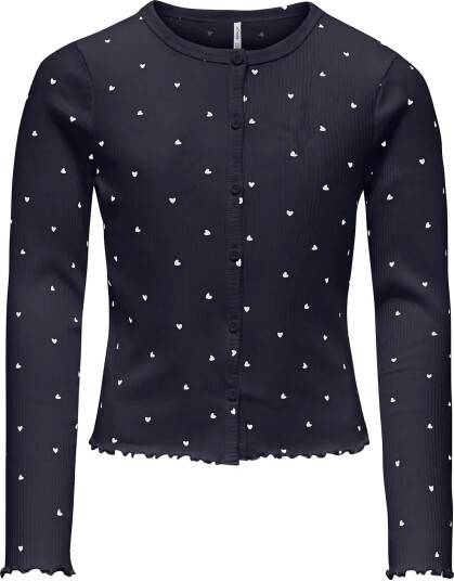 Kids Only Kogbella Life L/S Cardigan Vd Jrs   Navy   134 140